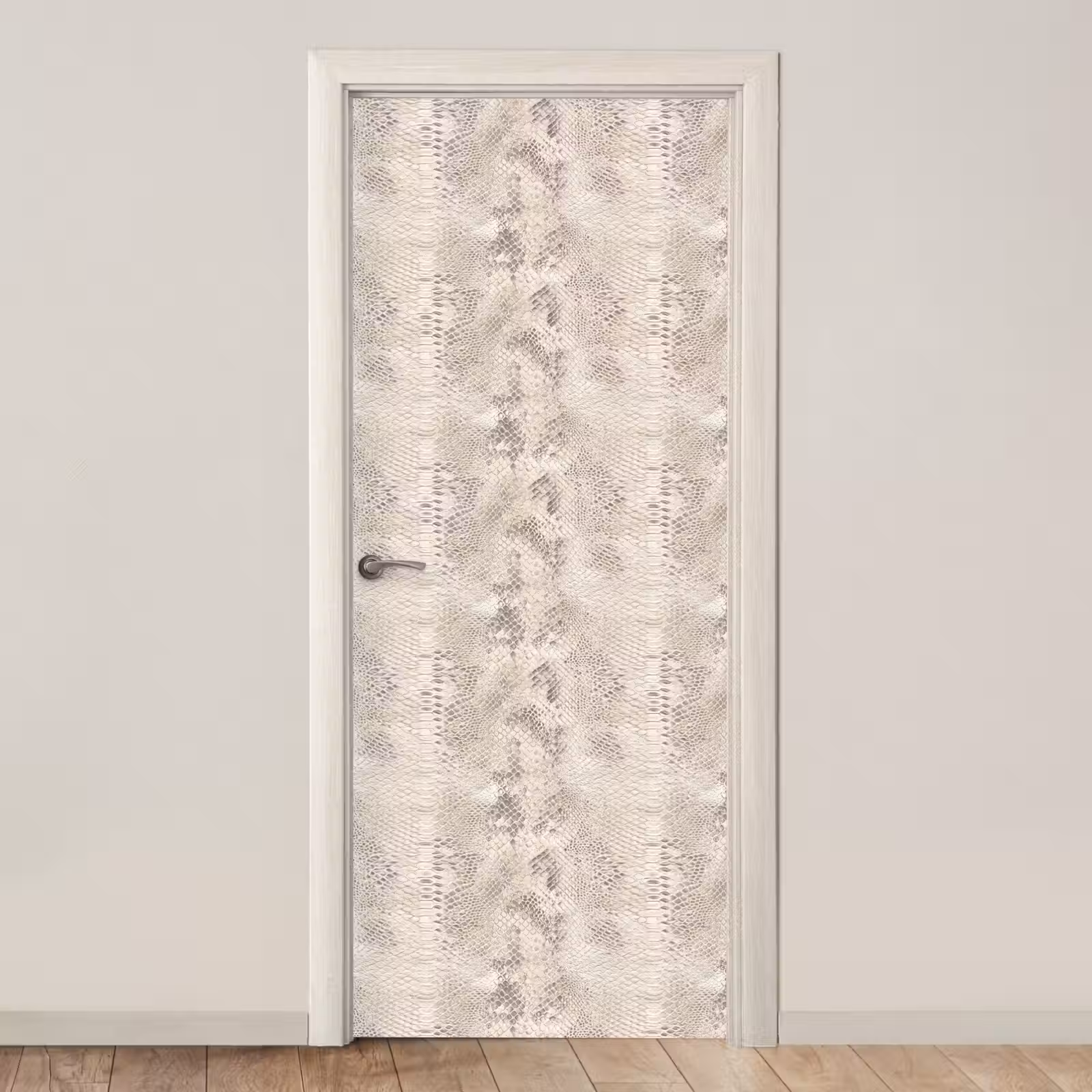 Deursticker - Slang - Patroon - Beige — 1