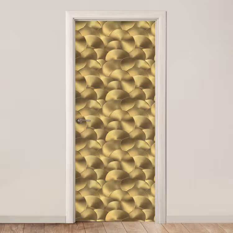 Deursticker - Modern - Cirkel - Goud — 1