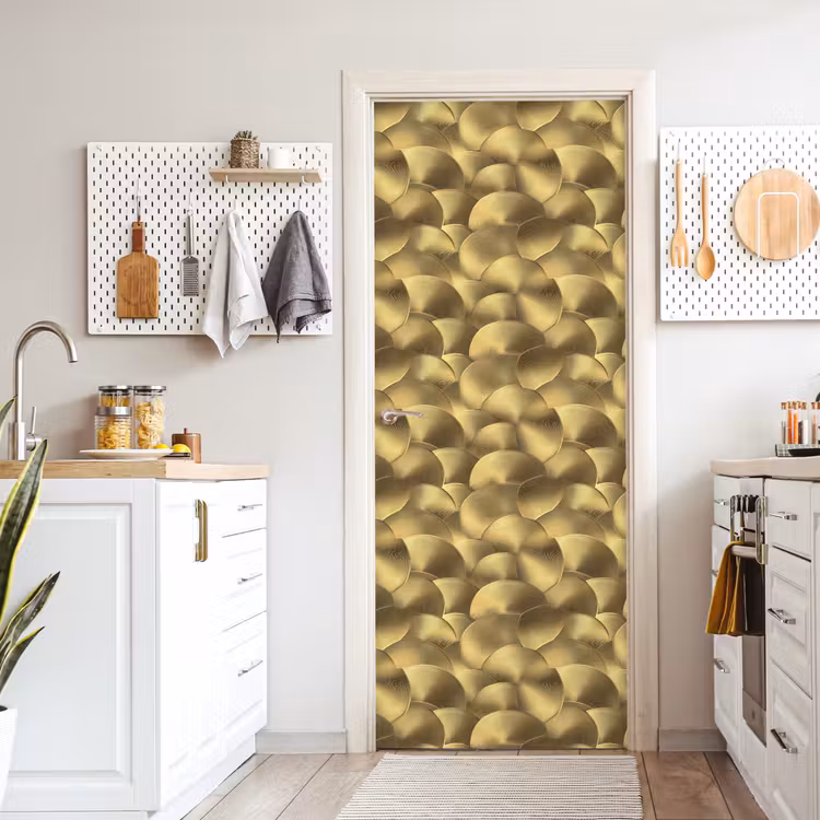 Deursticker - Modern - Cirkel - Goud — 7