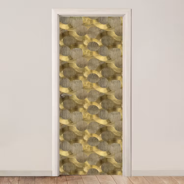Deursticker - Modern - Geometrisch - Goud — 1