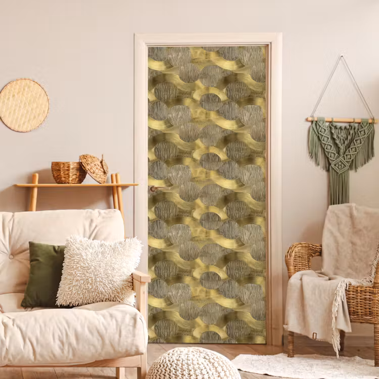 Deursticker - Modern - Geometrisch - Goud — 4