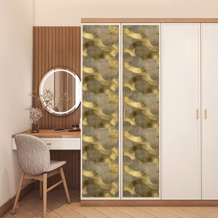 Deursticker - Modern - Geometrisch - Goud — 5