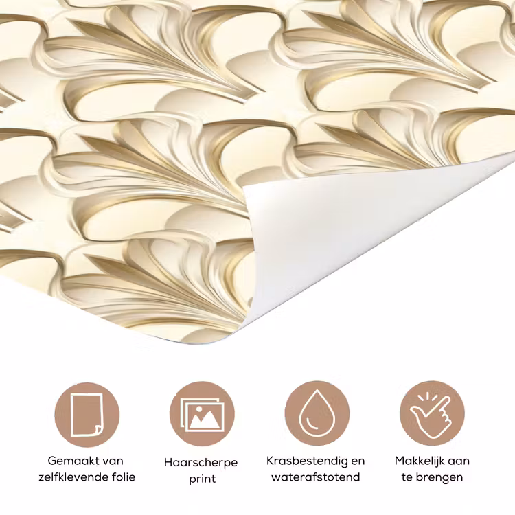 Deursticker - Ornament - Barok - Goud — 3
