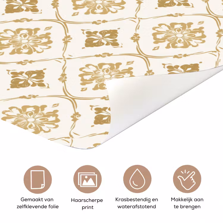 Deursticker - Ornament - Klassiek - Goud — 3