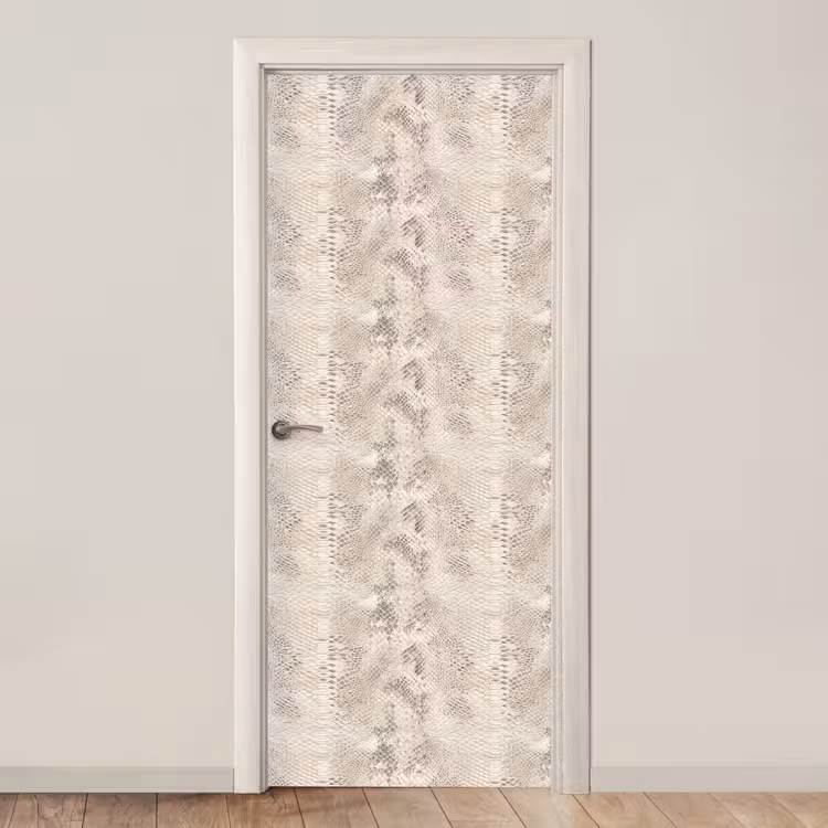 Deursticker - Slang - Patroon - Beige — 1