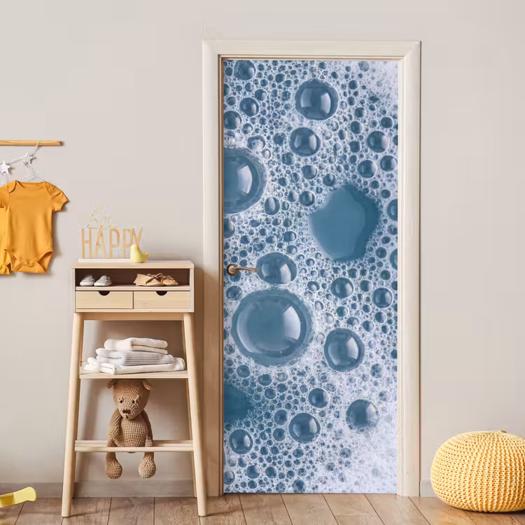 Deursticker - Schuim - Water - Textuur — 6