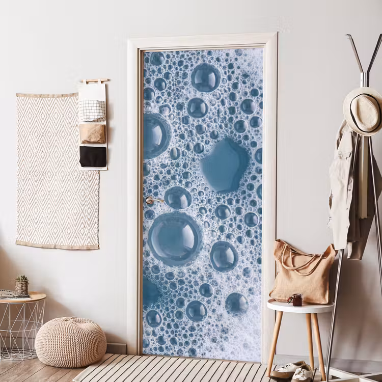 Deursticker - Schuim - Water - Textuur — 8