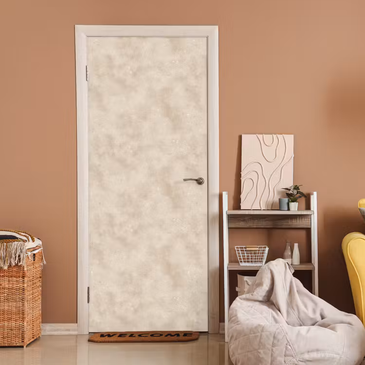 Deursticker - Structuur - Spikkels - Beige — 2