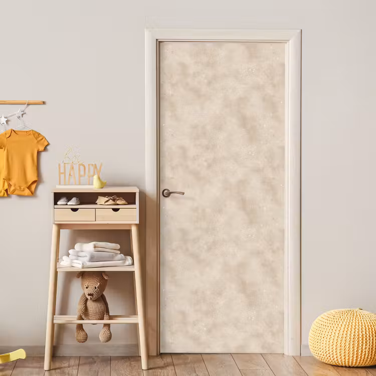 Deursticker - Structuur - Spikkels - Beige — 6