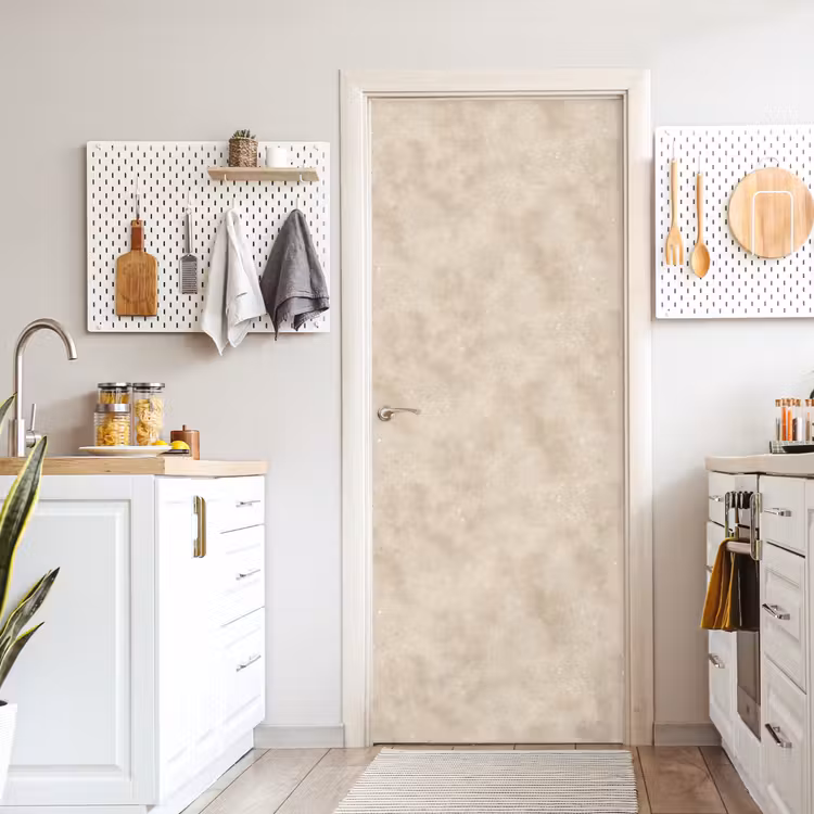 Deursticker - Structuur - Spikkels - Beige — 7