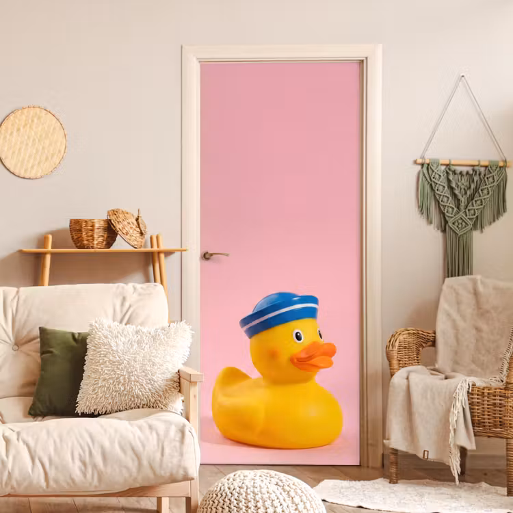 Deursticker - Matroos - Eend - Roze — 4