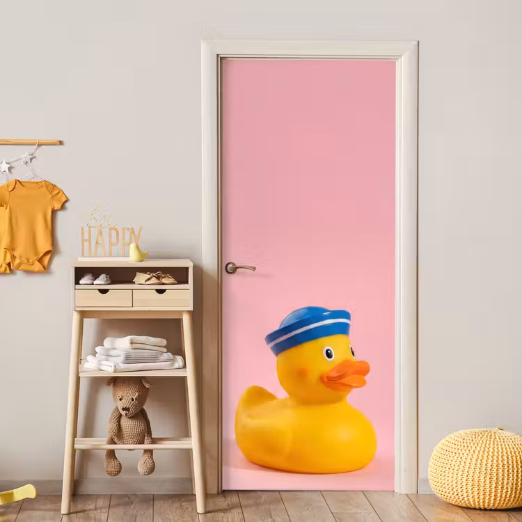 Deursticker - Matroos - Eend - Roze — 6