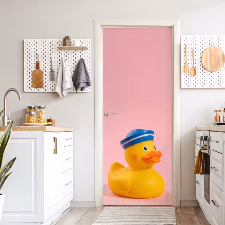 Deursticker - Matroos - Eend - Roze — 7