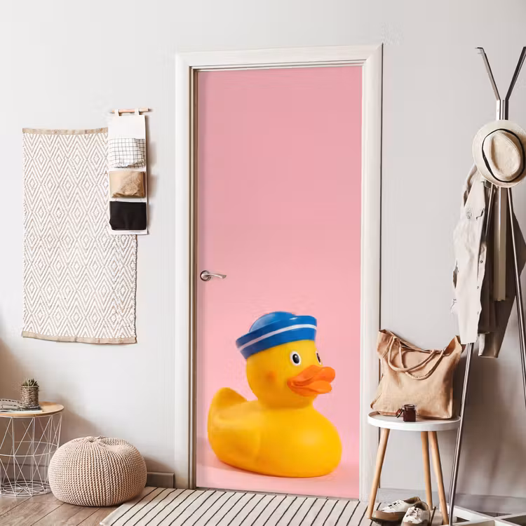 Deursticker - Matroos - Eend - Roze — 8