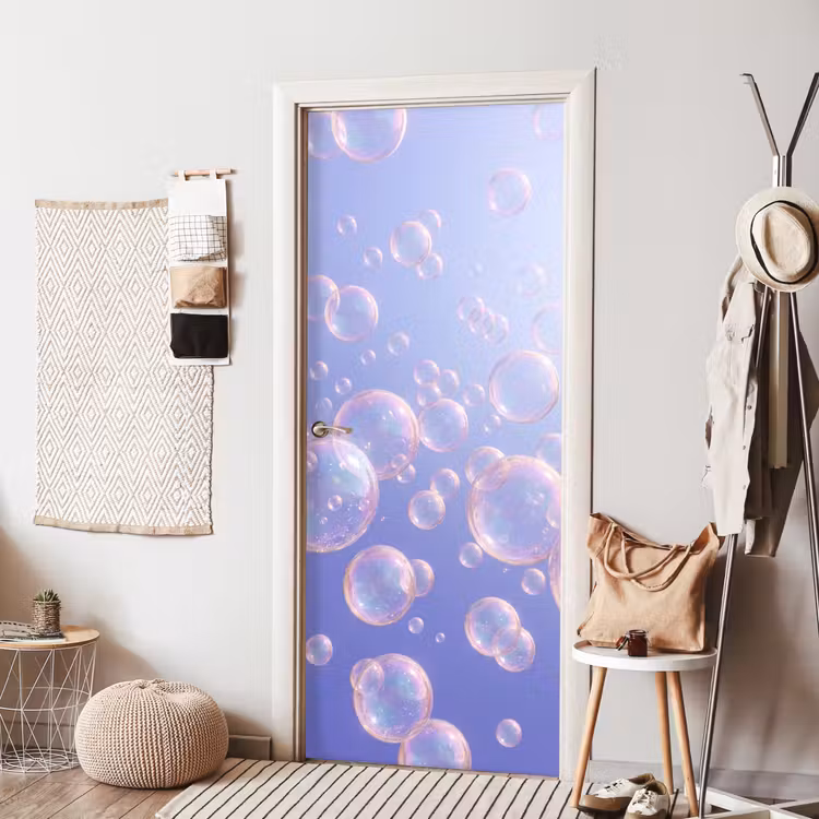 Deursticker - Pastel - Bubbels - Dromerig — 8