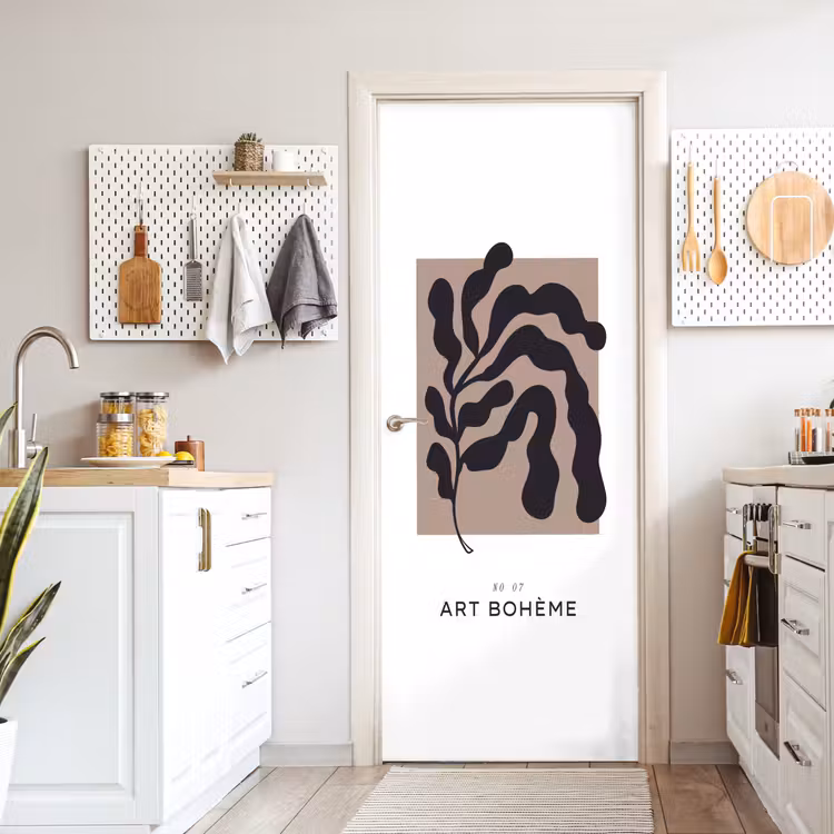 Deursticker - Planten - Abstract - Boho — 7