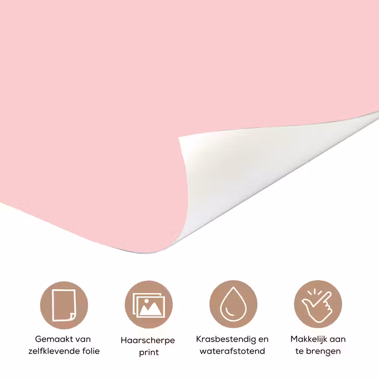 Deursticker - Statement - Krachtig - Roze — 3