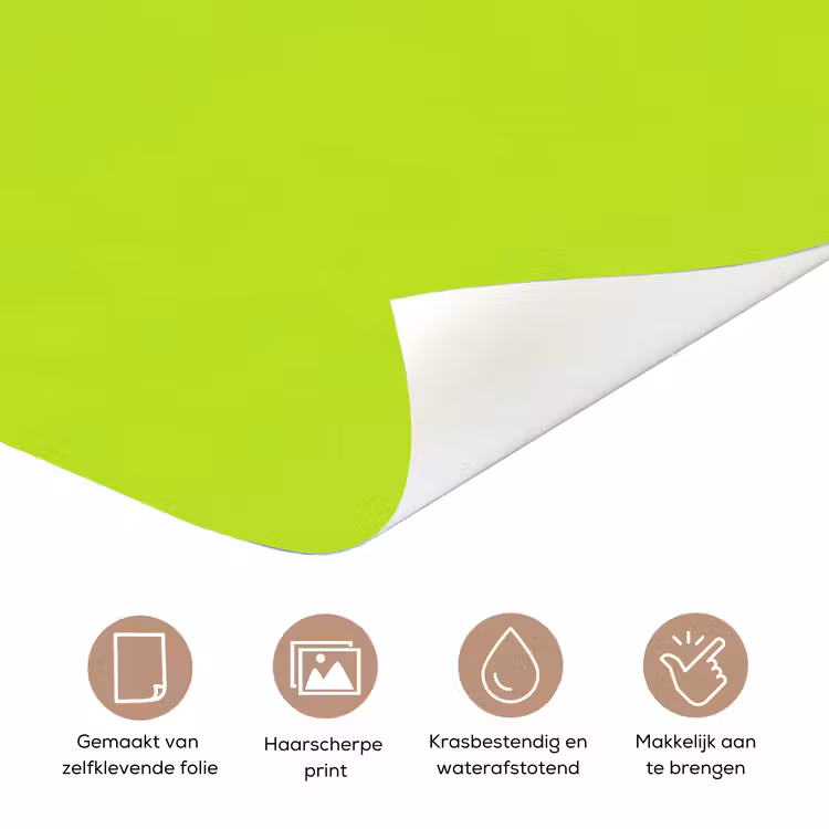 Deursticker - Strepen - Modern - Kleurrijk — 3