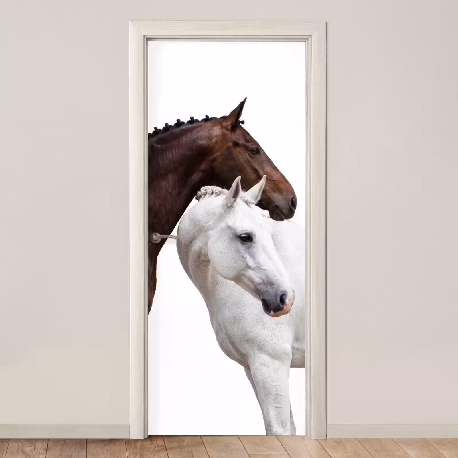 Deursticker - Paard - Modern - Balans — 1