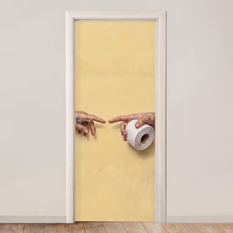 Deursticker - Klassiek - Kunst - Humor — 1