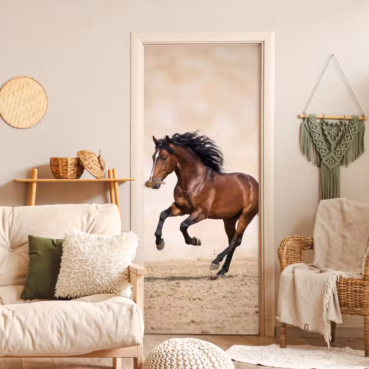 Deursticker - Paard - Galop - Energie — 4