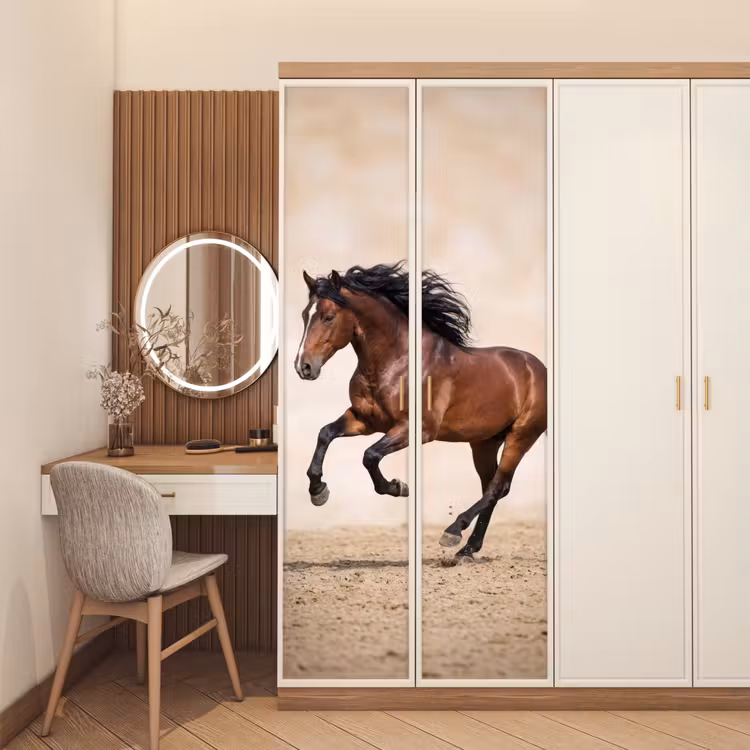 Deursticker - Paard - Galop - Energie — 5