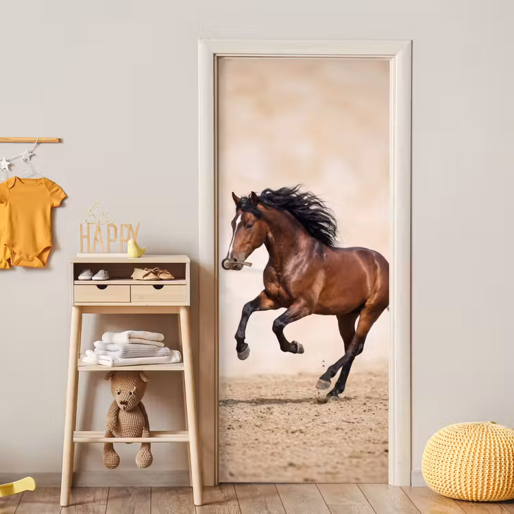 Deursticker - Paard - Galop - Energie — 6