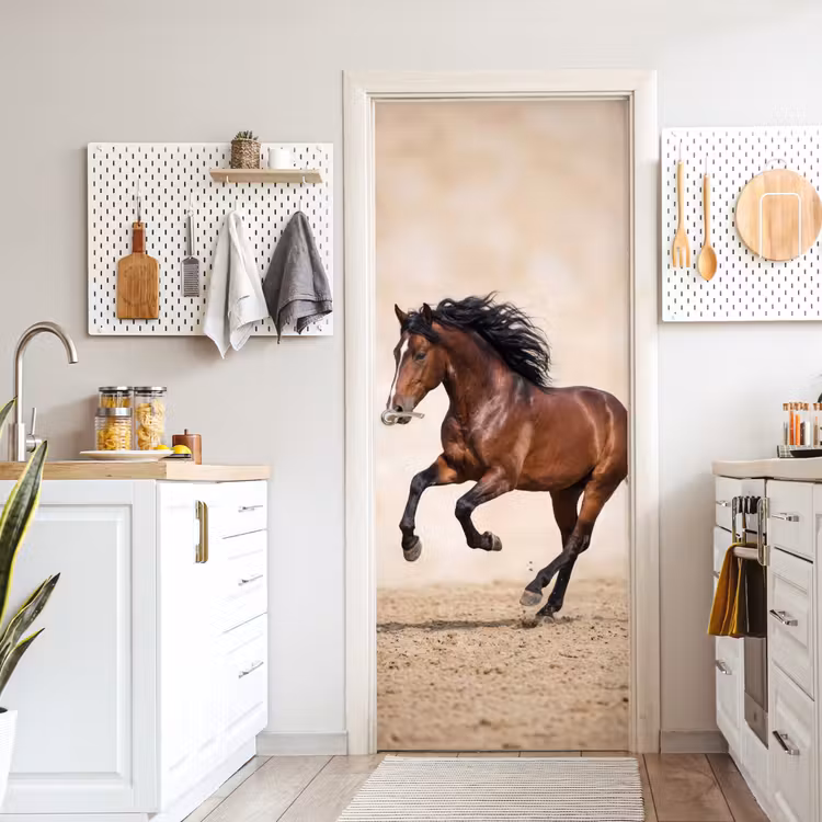 Deursticker - Paard - Galop - Energie — 7