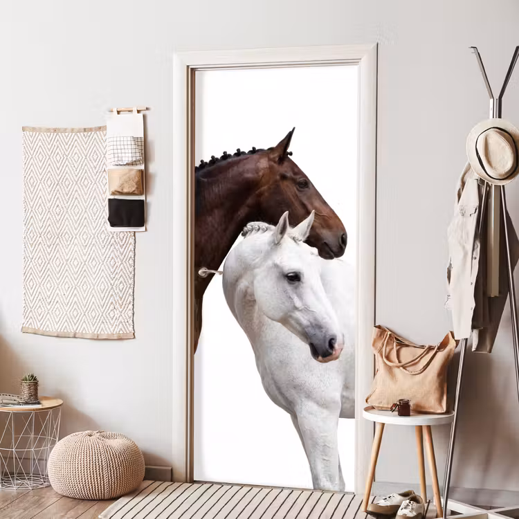 Deursticker - Paard - Modern - Balans — 8