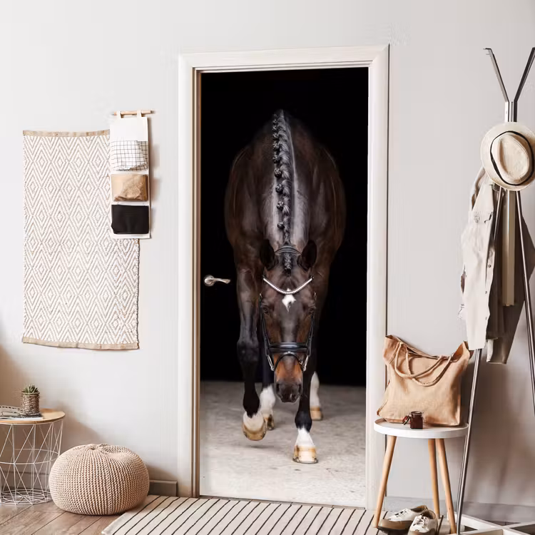 Deursticker - Paard - Modern - Portret — 8
