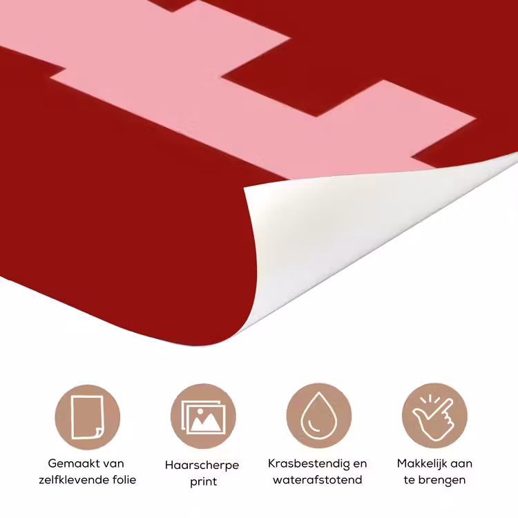Deursticker - Love - Hart - Rood — 3