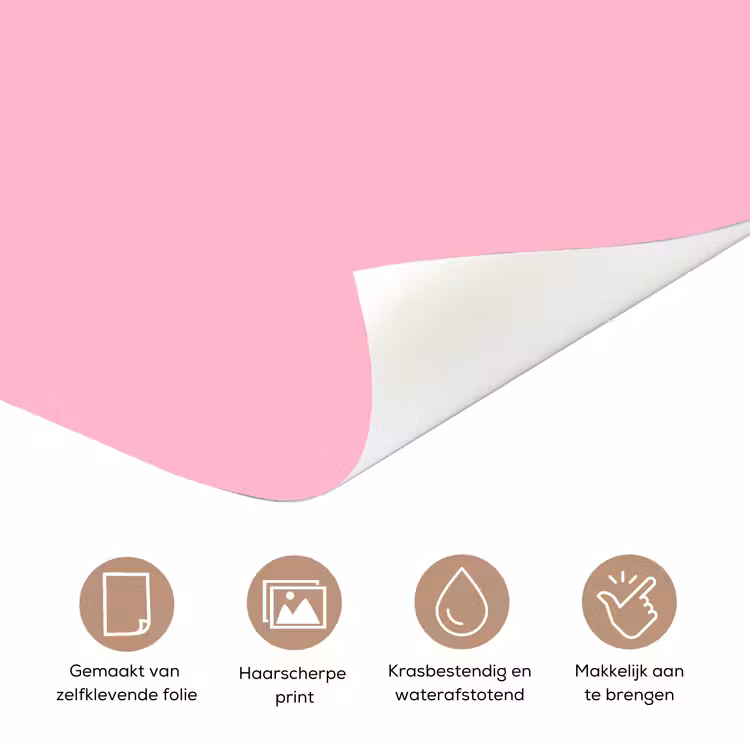 Deursticker - Yes fun - Groen - Roze — 3