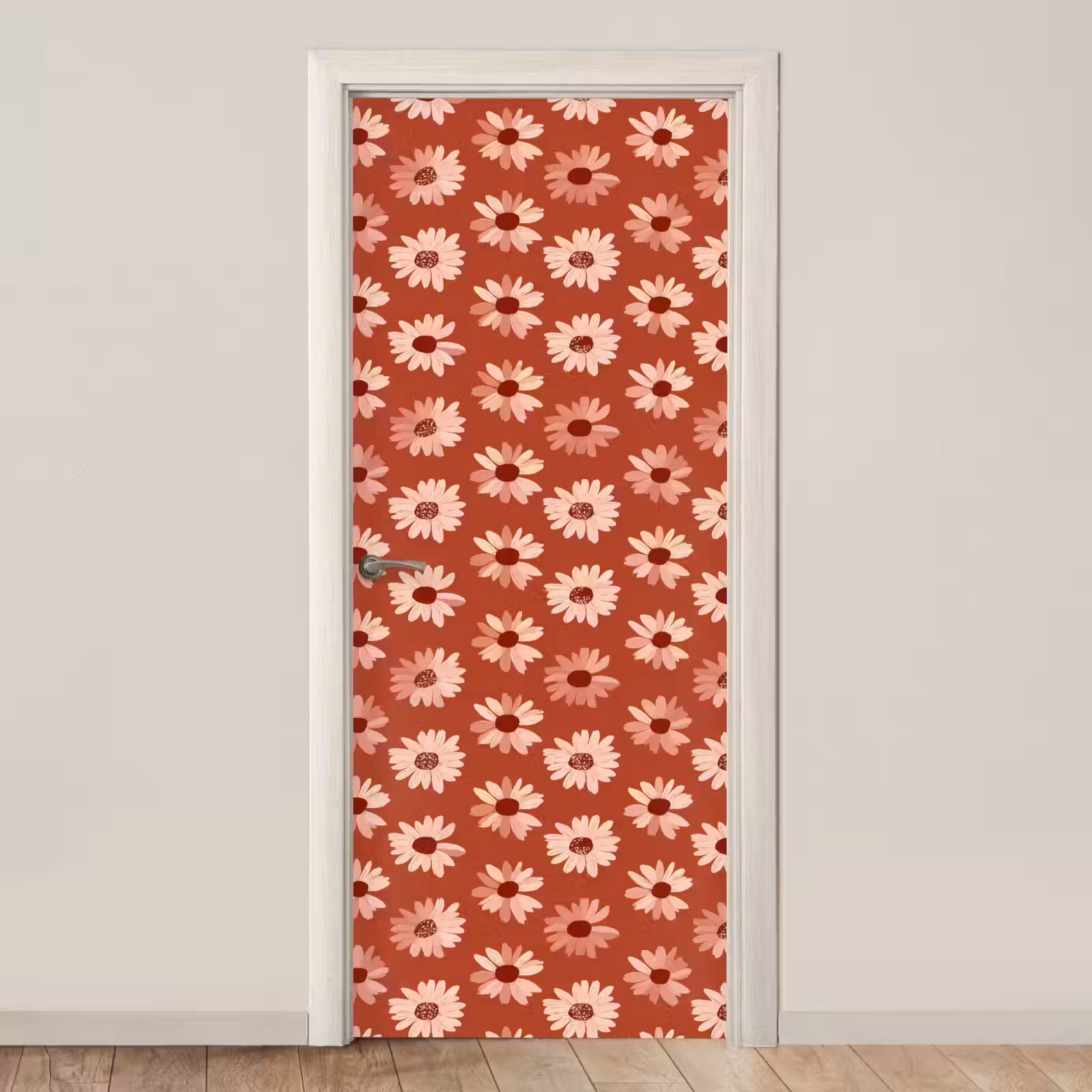 Deursticker - Madelief - Retro - Terracotta — 1