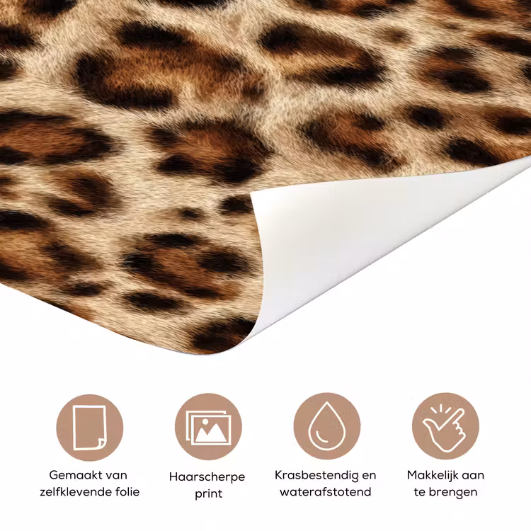 Deursticker - Luipaard - Bruin - Vacht — 3