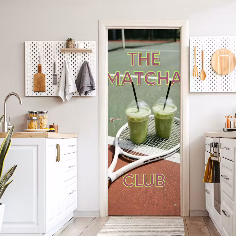 Deursticker - Matcha Club - Tennis - Matcha — 7