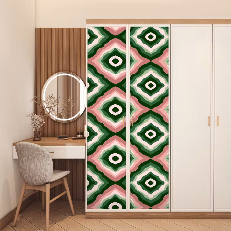 Deursticker - Ontwerp - Organisch - Kleurrijk — 5