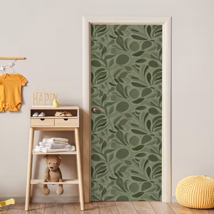 Deursticker - Sereen - Bladeren - Groen — 6