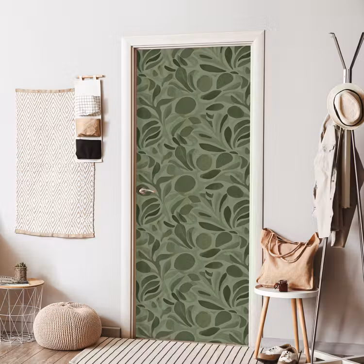 Deursticker - Sereen - Bladeren - Groen — 8