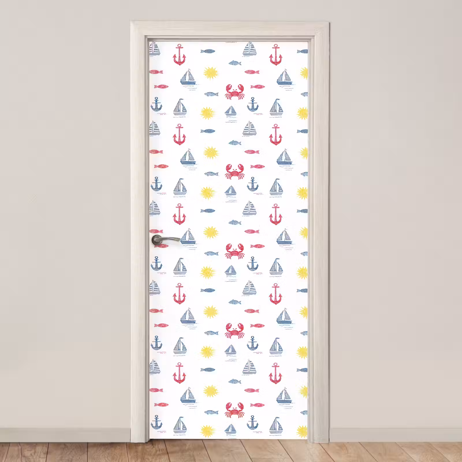 Deursticker - Nautisch - Illustraties - Kleurrijk — 1