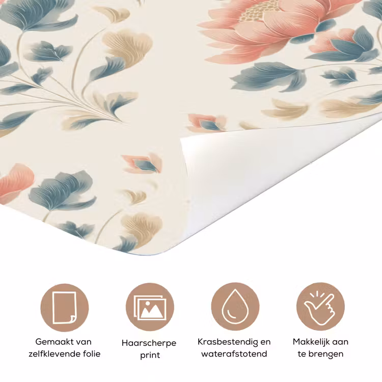 Deursticker - Lotus - Bloemen - Roze — 3