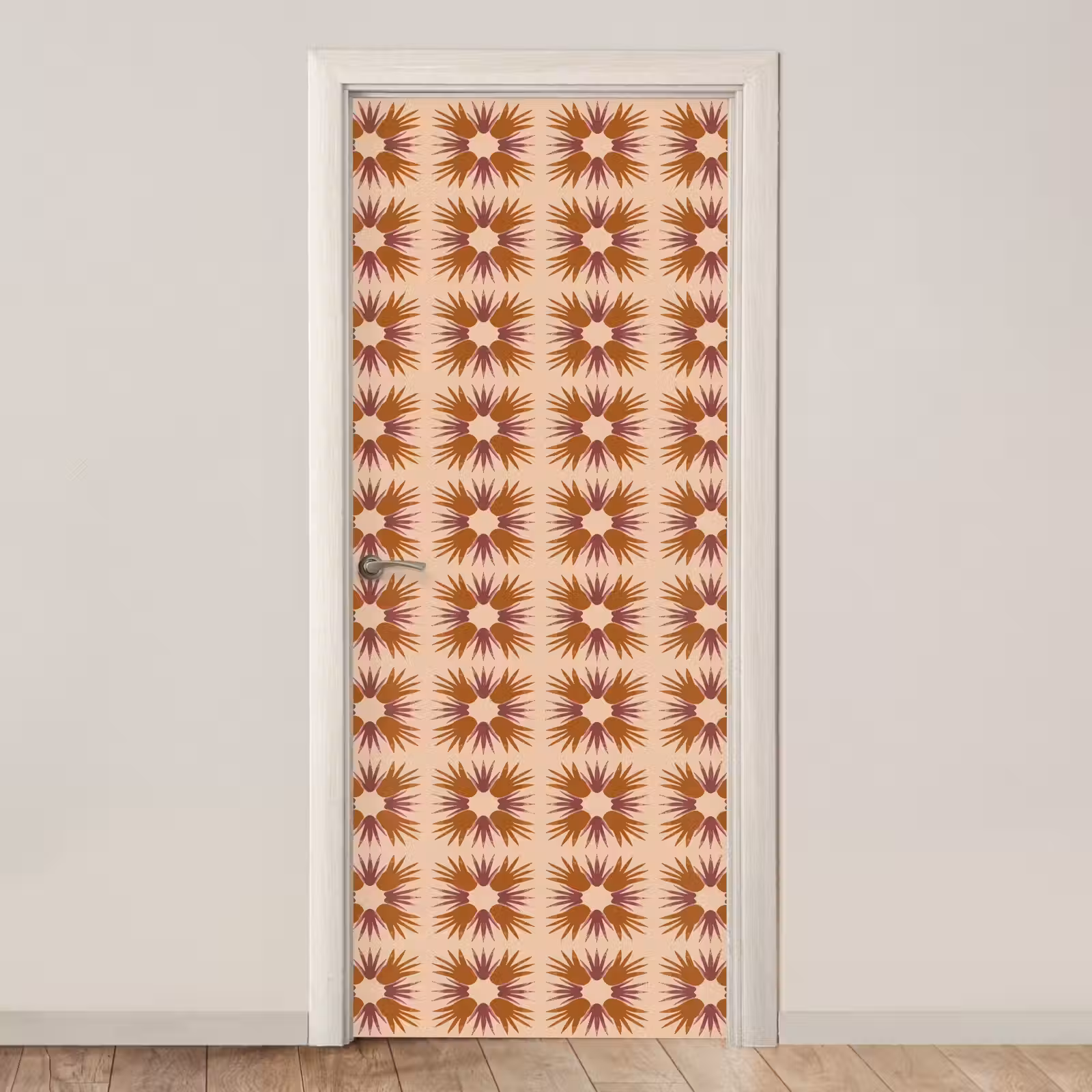 Deursticker - Ornament - Patroon - Oker — 1