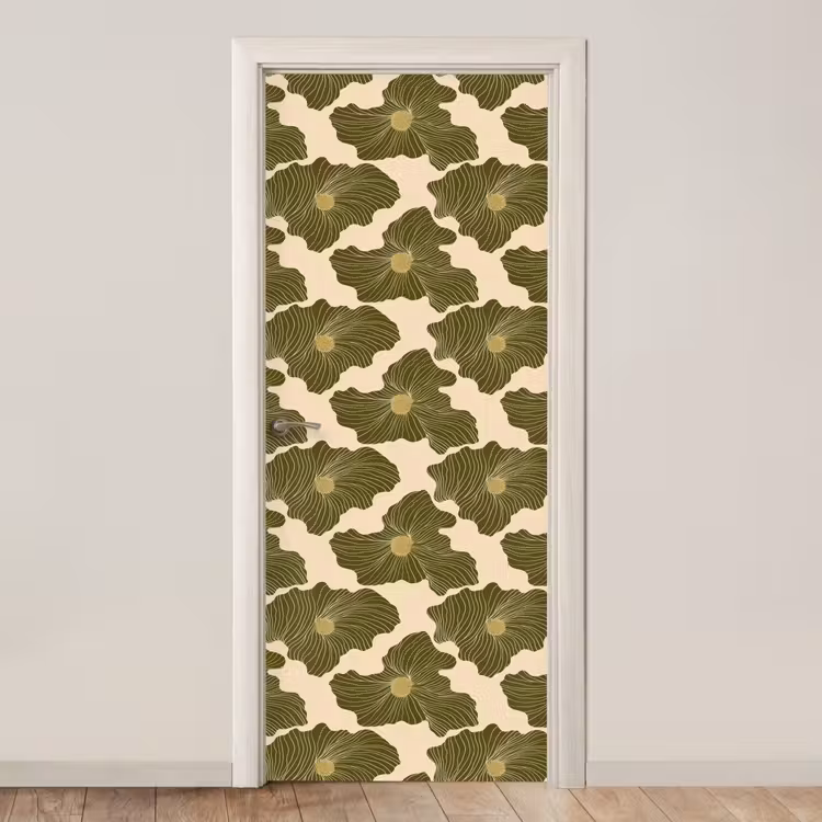 Deursticker - Modern - Abstract - Groen — 1