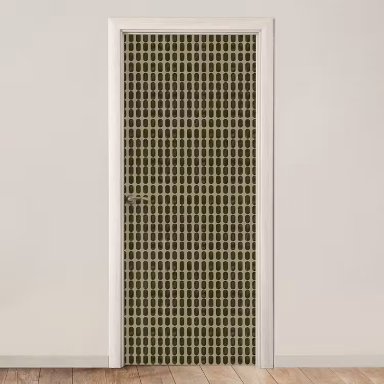 Deursticker - Ritmisch - Effect - Groen — 1