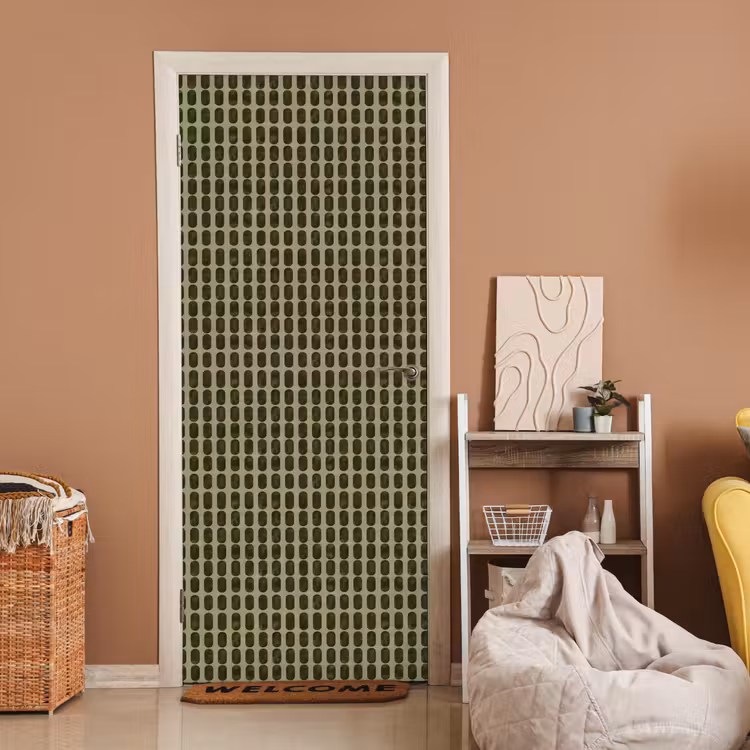 Deursticker - Ritmisch - Effect - Groen — 2