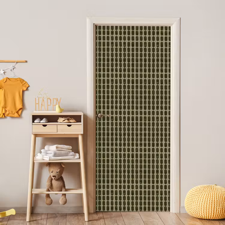 Deursticker - Ritmisch - Effect - Groen — 6