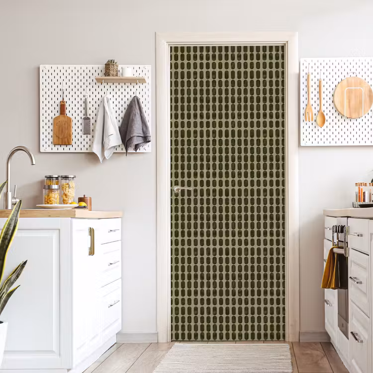 Deursticker - Ritmisch - Effect - Groen — 7