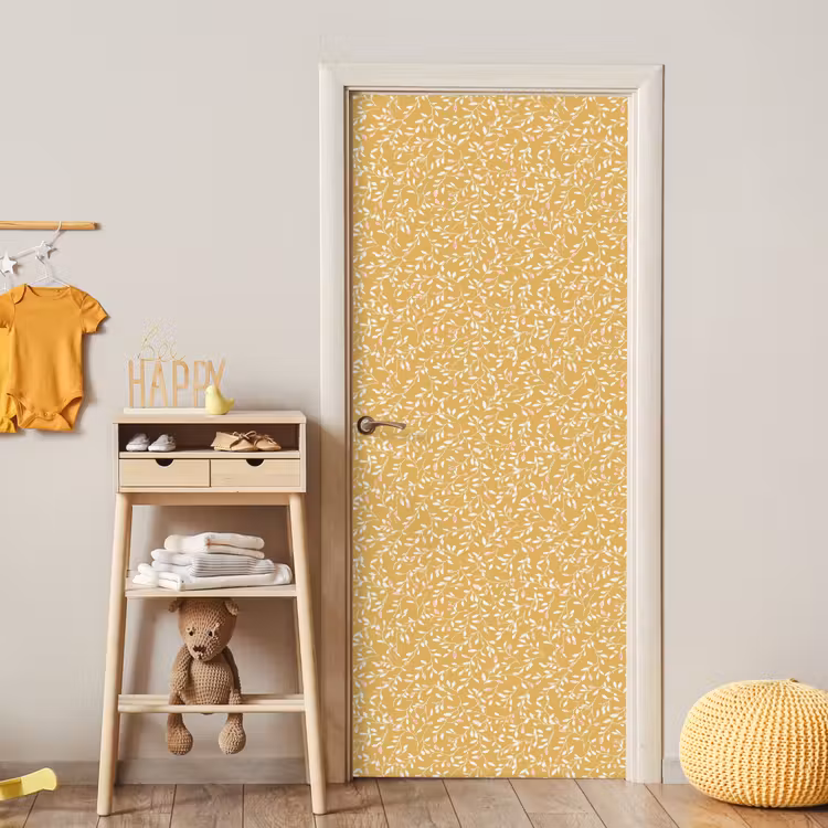 Deursticker - Takjes - Patroon - Oker — 6