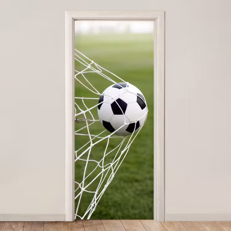 Deursticker - Voetbal - Goal - Net - Sport — 1