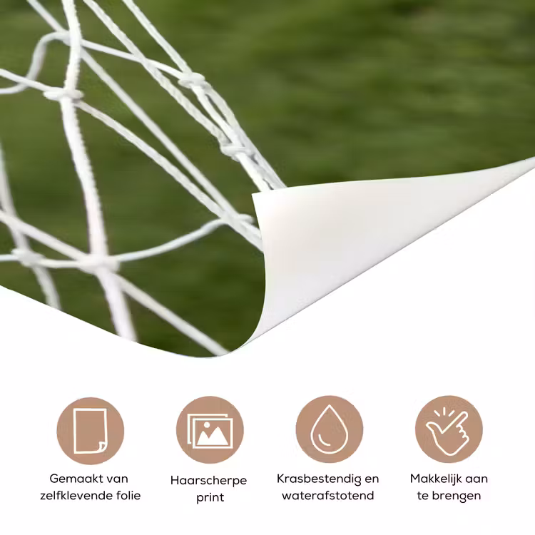 Deursticker - Voetbal - Goal - Net - Sport — 3