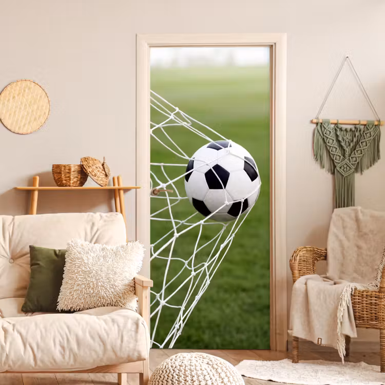 Deursticker - Voetbal - Goal - Net - Sport — 4